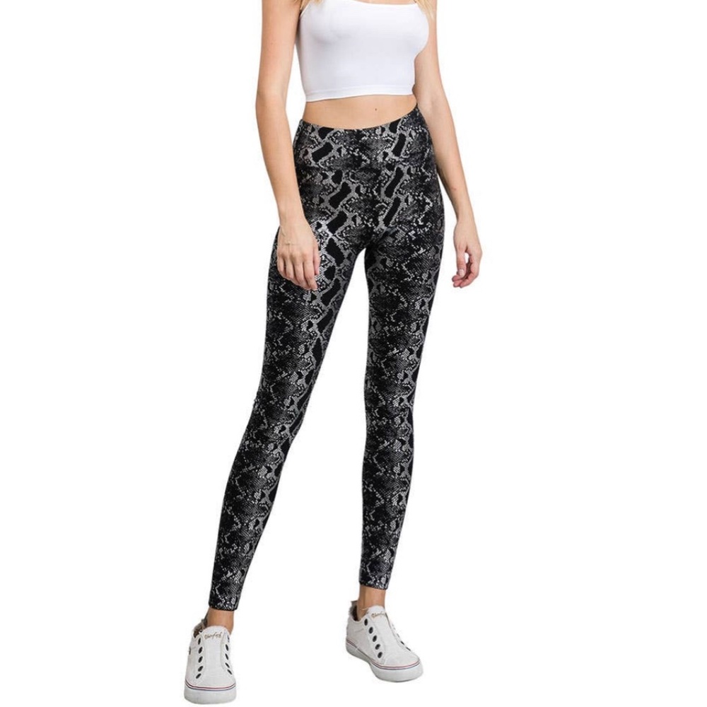 New Snake Print Leggings
